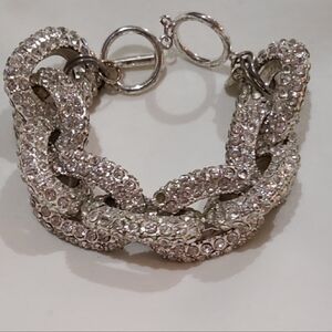 Elegant Silver Chain Bracelet